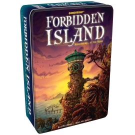Gamewright - Forbidden Island - Cooperative Strategy Survival Board Game, 2-4 Players