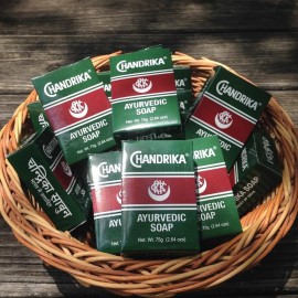 Chandrika Soap Ayurvedic Herbal And Vegetable Oil Soap - 2.64 Oz - Case Of 10 Chandrika Soap Ayurvedic Herbal And Vegetable Oil Soap - 2.64 Oz - Case Of 10