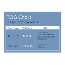 HALO 100% Cotton Sleepsack Swaddle, 3-Way Adjustable Wearable Blanket, TOG 1.5, Cream, Small, 3-6 Months HALO 100% Cotton Sleepsack Swaddle, 3-Way Adjustable Wearable Blanket, TOG 1.5, Cream, Small, 3-6 Months