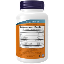 NOW Supplements, Omega-3 Mini Gels, 180 EPA/120 DHA, Molecularly Distilled, Cardiovascular Support*, 180 Softgels NOW Supplements, Omega-3 Mini Gels, 180 EPA/120 DHA, Molecularly Distilled, Cardiovascular Support*, 180 Softgels