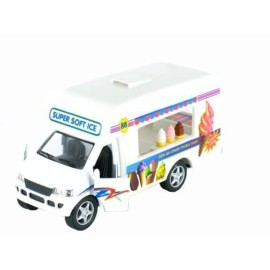 KinsFun Pullback Action Ice Cream Vending Truck KinsFun Pullback Action Ice Cream Vending Truck