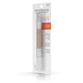 Neutrogena SkinClearing Blemish Concealer Face Makeup with Salicylic Acid Acne Medicine, Non-Comedogenic and Oil-Free Concealer Helps Cover, Treat & Prevent Breakouts, Medium 15,.05 oz Neutrogena SkinClearing Blemish Concealer Face Makeup with Salicylic Acid Acne Medicine, Non-Comedogenic and Oil-Free Concealer Helps Cover, Treat & Prevent Breakouts, Medium 15,.05 oz