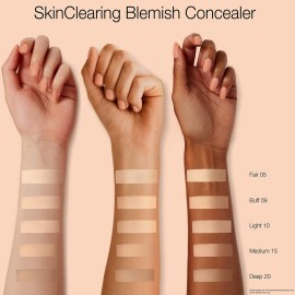 Neutrogena SkinClearing Blemish Concealer Face Makeup with Salicylic Acid Acne Medicine, Non-Comedogenic and Oil-Free Concealer Helps Cover, Treat & Prevent Breakouts, Medium 15,.05 oz Neutrogena SkinClearing Blemish Concealer Face Makeup with Salicylic Acid Acne Medicine, Non-Comedogenic and Oil-Free Concealer Helps Cover, Treat & Prevent Breakouts, Medium 15,.05 oz