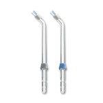 Waterpik Genuine Plaque Seeker Replacement Tips, Water Flosser Tip Replacement, PS-100E, 2 Count (Assorted Colors)