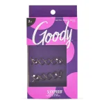 Goody Mini Spin Pins, 2 Ct, Spiral Clips for Quick & Easy Buns, All-Day Hold Twist Corkscrew Bobby Pins, Pain-Free Hair Accessories for Women, Men Boys & Girls, All Hair Types