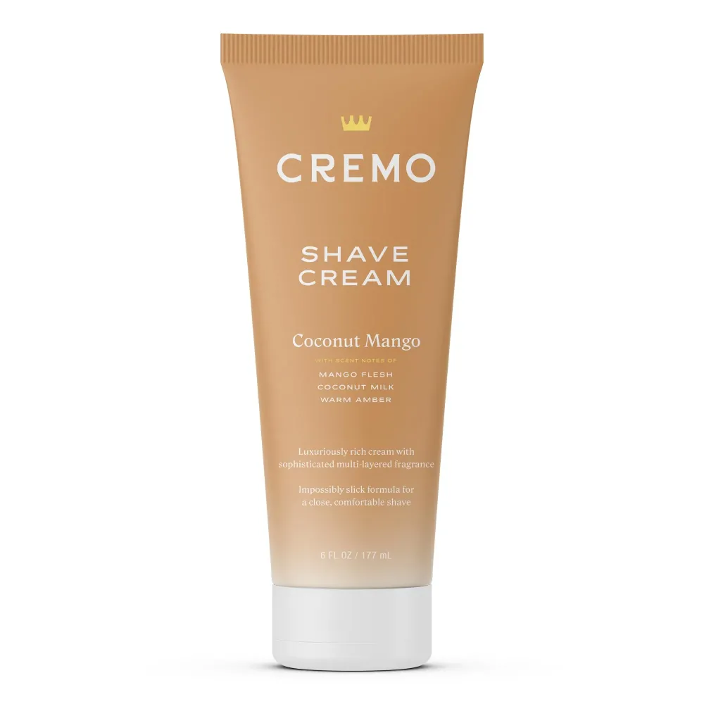 Cremo Cremo Coconut Mango Moisturizing Shave Cream, Astonishingly Superior Ultra-Slick Shaving Cream for Women Fights Nicks, Cuts and Razor Burn, 6 Fl Oz Cremo Cremo Coconut Mango Moisturizing Shave Cream, Astonishingly Superior Ultra-Slick Shaving Cream for Women Fights Nicks, Cuts and Razor Burn, 6 Fl Oz