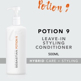 Sebastian Professional Potion 9 Wearable Hair Styling Treatment | Leave-in Conditioner with Flexible Hold | 16.9 fl oz Sebastian Professional Potion 9 Wearable Hair Styling Treatment | Leave-in Conditioner with Flexible Hold | 16.9 fl oz