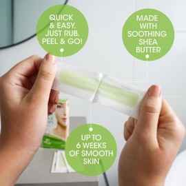 Nad\'s Facial Wax Strips - Hypoallergenic All Skin Types - Facial Hair Removal For Women - At Home Waxing Kit with 20 Face Wax Strips + 4 Calming Oil Wipes + Skin Protection Powder Nad\'s Facial Wax Strips - Hypoallergenic All Skin Types - Facial Hair Removal For Women - At Home Waxing Kit with 20 Face Wax Strips + 4 Calming Oil Wipes + Skin Protection Powder