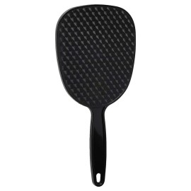 Diane Standard 1X Magnification Hand Mirror, Single Sided Hand Held Mirror with Handle for Salon, Barber, Grooming, Vanity, Shaving, and Travel, Medium, 5 x 11, Black