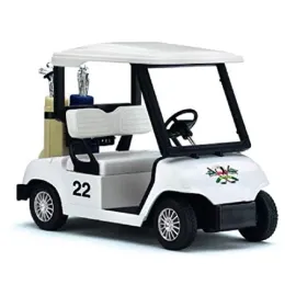 KiNSFUN Golf Cart 4 Die Cast Metal Model Pullback Action Toy