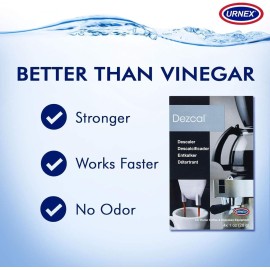 Descaling Powder Solution - 4 Uses - Activated Scale Remover for use with Keurig 1.0/2.0, Home Coffee and Espresso Machines, Kettles, Garment Steamers Descaling Powder Solution - 4 Uses - Activated Scale Remover for use with Keurig 1.0/2.0, Home Coffee and Espresso Machines, Kettles, Garment Steamers