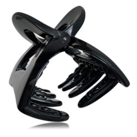 Scunci No-Slip Grip 5.5 cm Jaw Clips, women unisexAll Day Hold, 2-Count Per Pack (1-Pack Total)