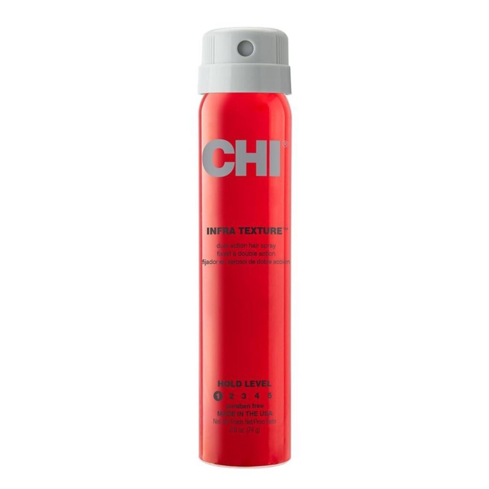 CHI Infra Texture Dual Hair Spray, For Shine, Movement & Texture, Suitable For All Hair Types, Sulfate & Paraben-Free, 2.6 Oz CHI Infra Texture Dual Hair Spray, For Shine, Movement & Texture, Suitable For All Hair Types, Sulfate & Paraben-Free, 2.6 Oz
