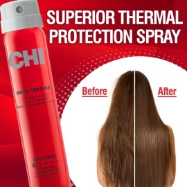 CHI Infra Texture Dual Hair Spray, For Shine, Movement & Texture, Suitable For All Hair Types, Sulfate & Paraben-Free, 2.6 Oz CHI Infra Texture Dual Hair Spray, For Shine, Movement & Texture, Suitable For All Hair Types, Sulfate & Paraben-Free, 2.6 Oz
