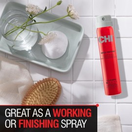 CHI Infra Texture Dual Hair Spray, For Shine, Movement & Texture, Suitable For All Hair Types, Sulfate & Paraben-Free, 2.6 Oz CHI Infra Texture Dual Hair Spray, For Shine, Movement & Texture, Suitable For All Hair Types, Sulfate & Paraben-Free, 2.6 Oz