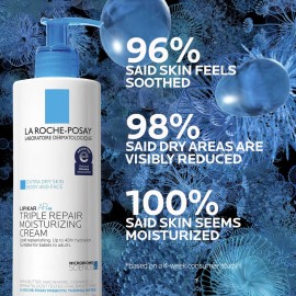 La Roche-Posay Lipikar AP+ Triple Repair Moisturizing Cream, Face & Body Lotion For Dry Skin, Shea Butter & Niacinamide Moisturizer, Gentle Face & Body Cream For Dry, Rough & Sensitive Skin La Roche-Posay Lipikar AP+ Triple Repair Moisturizing Cream, Face & Body Lotion For Dry Skin, Shea Butter & Niacinamide Moisturizer, Gentle Face & Body Cream For Dry, Rough & Sensitive Skin