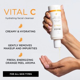 IMAGE Skincare, VITAL C Hydrating Facial Cleanser, Gentle Face Wash with Vitamin C, E and A, 6 fl oz IMAGE Skincare, VITAL C Hydrating Facial Cleanser, Gentle Face Wash with Vitamin C, E and A, 6 fl oz