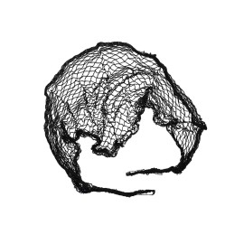 Diane Extra Large Cotton Triangle Hair Net for Salons, Home Styling, Curl Setting, Securing Hair in Place, and Protecting Hair While Drying or Sleeping