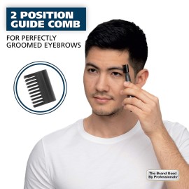 Wahl Micro Groomsman Battery Personal Trimmer for Hygienic Grooming with Rinseable, Interchangeable Heads for Eyebrows, Neckline, Nose, Ears, & Other Detailing - 05640-600 Wahl Micro Groomsman Battery Personal Trimmer for Hygienic Grooming with Rinseable, Interchangeable Heads for Eyebrows, Neckline, Nose, Ears, & Other Detailing - 05640-600