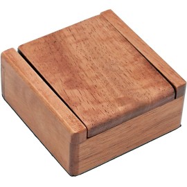 WE Games Wooden Dice Box with 8 Rounded Wooden Dice - Instructions for 10 Dice Games