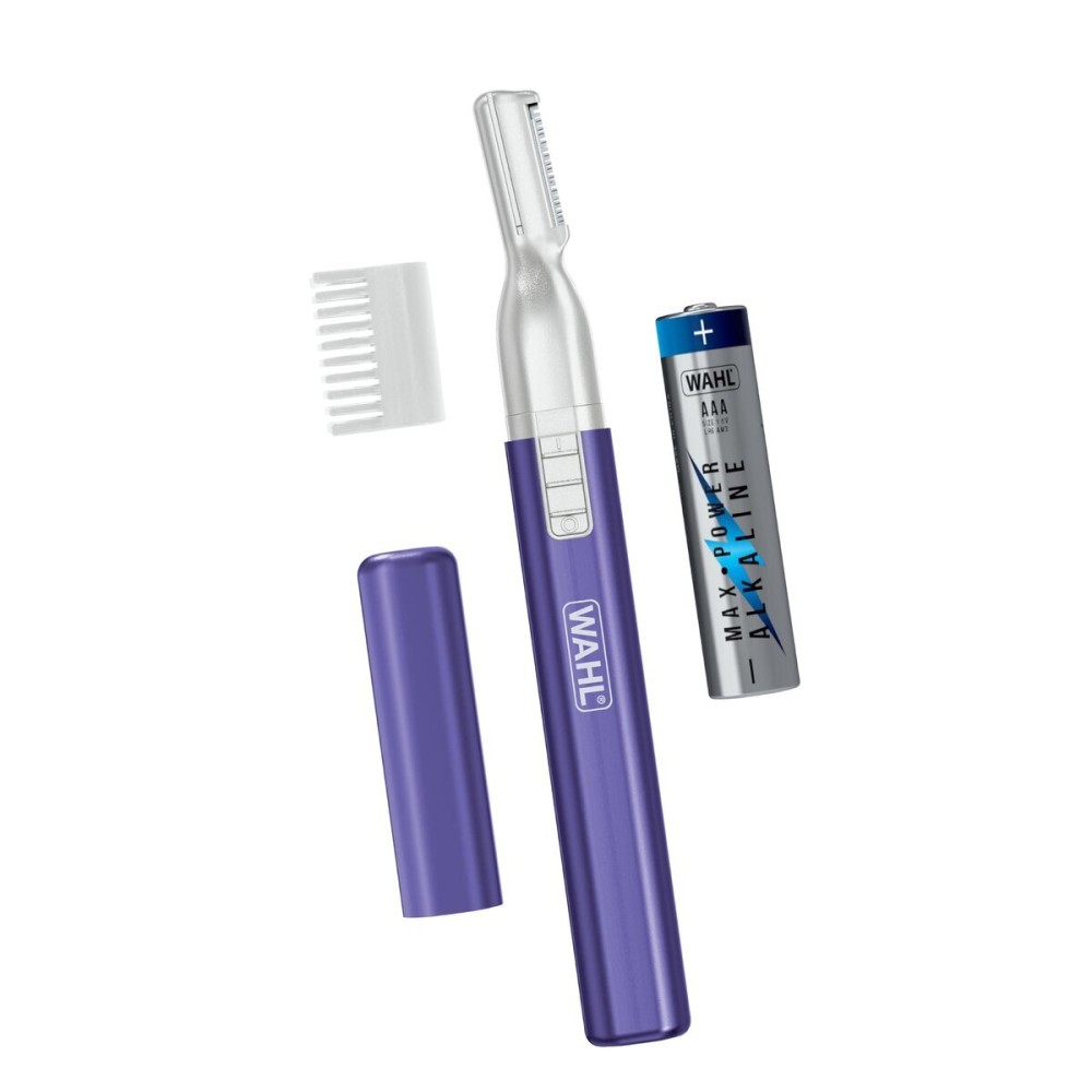 Wahl Clean & Confident Female Battery Pen Trimmer with Rinseable Blades for Eyebrows, Facial Hair, & Light Grooming- Hygienic Grooming & Easy Cleaning with Battery Included - Model 5640-100 Wahl Clean & Confident Female Battery Pen Trimmer with Rinseable Blades for Eyebrows, Facial Hair, & Light Grooming- Hygienic Grooming & Easy Cleaning with Battery Included - Model 5640-100