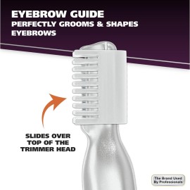 Wahl Clean & Confident Female Battery Pen Trimmer with Rinseable Blades for Eyebrows, Facial Hair, & Light Grooming- Hygienic Grooming & Easy Cleaning with Battery Included - Model 5640-100 Wahl Clean & Confident Female Battery Pen Trimmer with Rinseable Blades for Eyebrows, Facial Hair, & Light Grooming- Hygienic Grooming & Easy Cleaning with Battery Included - Model 5640-100