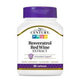 21st Century Resveratrol Red Wine Extract Capsules..
