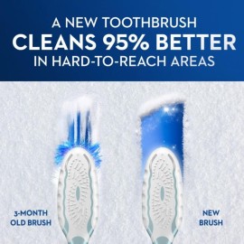 Oral-B CrossAction All in One Toothbrushes, Soft, 2 Count Oral-B CrossAction All in One Toothbrushes, Soft, 2 Count