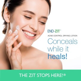 End-zit Acne Control Drying Lotion (Medium/Dark), 0.5 Ounce End-zit Acne Control Drying Lotion (Medium/Dark), 0.5 Ounce