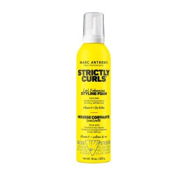 Marc Anthony Curl Enhancing Styling Foam, Extra Hold, Strictly Curls - Vitamin E & Silk Proteins Transforms Frizzy Hair to Full, Shiny, Defined Curls - Sulfate-Free Anti-Frizz Styling Mousse Product