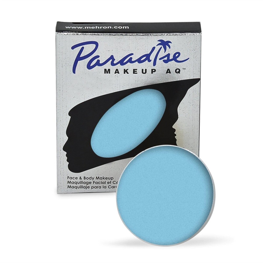 Mehron Makeup Paradise Makeup AQ Refill Size | Stage & Screen Performance, Face & Body Painting, Beauty, Cosplay, and Halloween | Water Activated Face Paint, Body Paint .25 oz (7 ml) (Light Blue) Mehron Makeup Paradise Makeup AQ Refill Size | Stage & Screen Performance, Face & Body Painting, Beauty, Cosplay, and Halloween | Water Activated Face Paint, Body Paint .25 oz (7 ml) (Light Blue)
