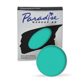 Mehron Makeup Paradise Makeup AQ Refill Size | Stage & Screen, Face & Body Painting, Beauty, Cosplay, and Halloween | Water Activated Face Paint, Body Paint .25 oz (7 ml) (Teal)