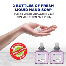 GOJO Premium Foam Handwash with Skin Conditioners, Cranberry Scent, EcoLogo Certified, 1200 mL Foam Hand Soap Refill TFX Touch-Free Dispenser (Pack of 2) - 5361-02 GOJO Premium Foam Handwash with Skin Conditioners, Cranberry Scent, EcoLogo Certified, 1200 mL Foam Hand Soap Refill TFX Touch-Free Dispenser (Pack of 2) - 5361-02