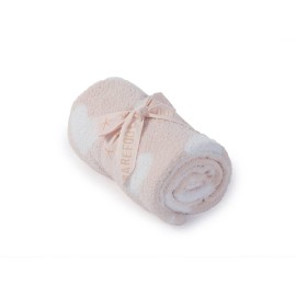 Barefoot Dreams CozyChic Dream Receiving Blanket - Pink/White Hearts Barefoot Dreams CozyChic Dream Receiving Blanket - Pink/White Hearts