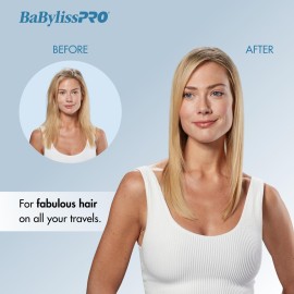 BaBylissPRO Nano Titanium Travel Dryer, Blue BaBylissPRO Nano Titanium Travel Dryer, Blue