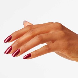 OPI Nail Lacquer I\'m Not Really a Waitress | Opaque Dark Red Pearl Chip Resistant Nail Polish | Vegan, Fast Drying, Streak Free OPI Nail Lacquer I\'m Not Really a Waitress | Opaque Dark Red Pearl Chip Resistant Nail Polish | Vegan, Fast Drying, Streak Free