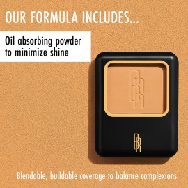 Black Radiance Natural Matte Foundation Powder, Minimizes Shine, Golden Almond Black Radiance Natural Matte Foundation Powder, Minimizes Shine, Golden Almond
