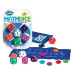 ThinkFun Math Dice Junior Game - Engaging Math Skills Builder | Perfect for Kids Aged 6+ | Aids in Mental Agility | Toy of The Year Nominee