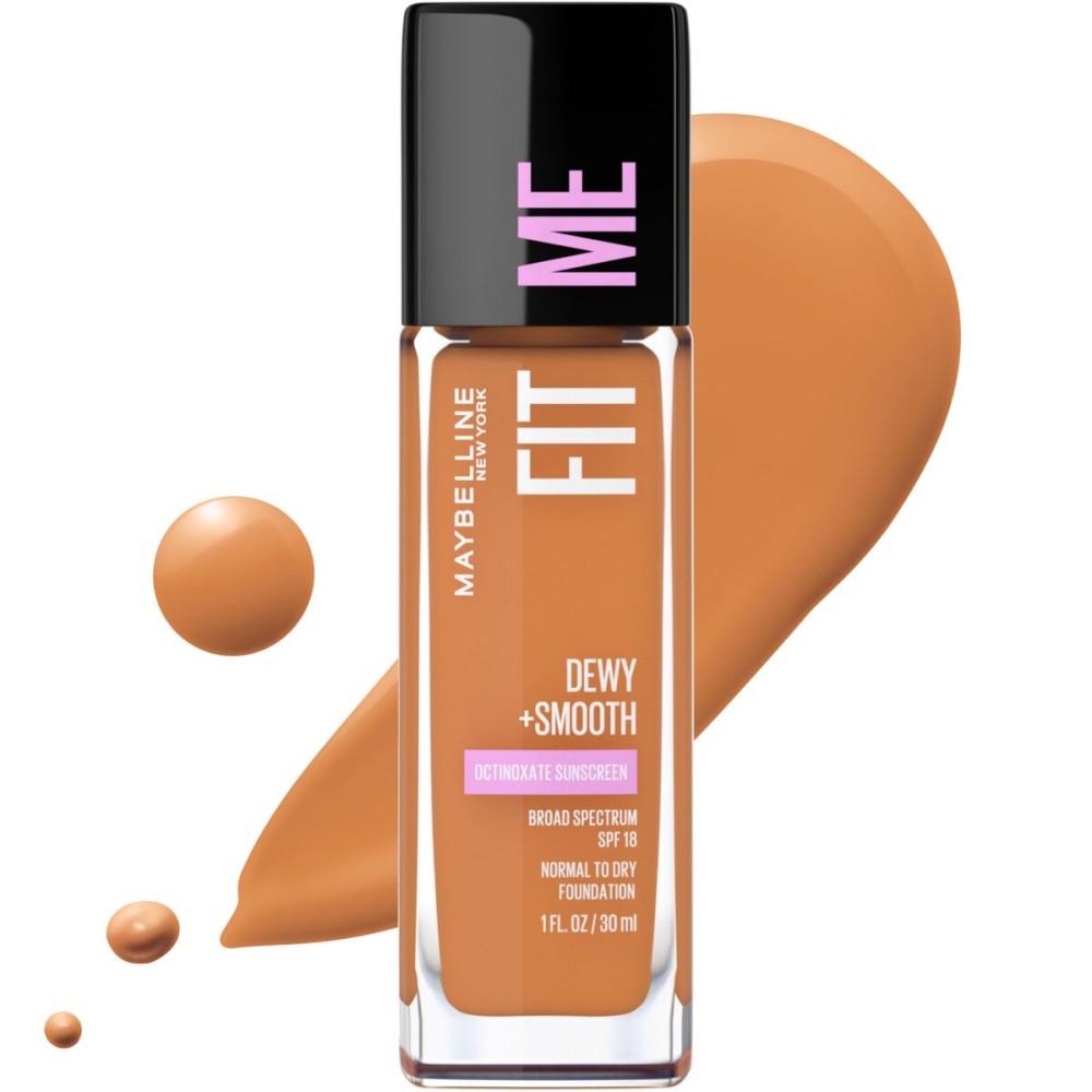 Maybelline Fit Me Dewy + Smooth Liquid Foundation Makeup, Coconut, 1 Count (Packaging May Vary) Maybelline Fit Me Dewy + Smooth Liquid Foundation Makeup, Coconut, 1 Count (Packaging May Vary)