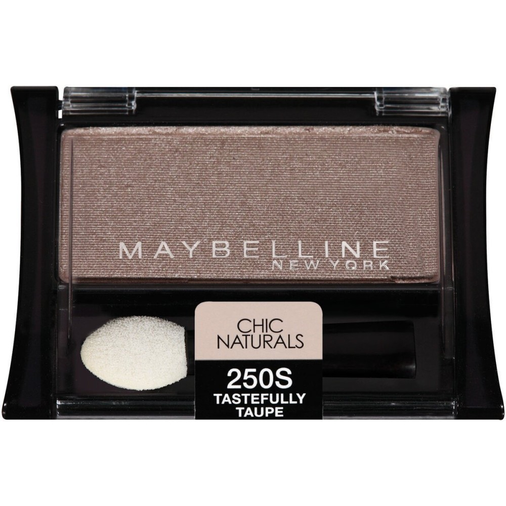 Maybelline New York Expert Wear Eyeshadow Singles, Chic Naturals 250s Tastefully Taupe, 0.09 Ounce Maybelline New York Expert Wear Eyeshadow Singles, Chic Naturals 250s Tastefully Taupe, 0.09 Ounce