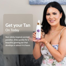 Fake Bake Flawless Self-Tanning Liquid Streak-Free, Long-Lasting Natural Glow For All Skin Tones - Sunless Tanner Includes Professional Mitt For Easy Application, Black Coconut Scent - 6 oz Fake Bake Flawless Self-Tanning Liquid Streak-Free, Long-Lasting Natural Glow For All Skin Tones - Sunless Tanner Includes Professional Mitt For Easy Application, Black Coconut Scent - 6 oz