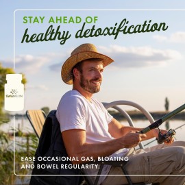 Swanson Activated Charcoal - Natural Supplement Supporting Healthy Absorption - Helps w/Bloating & Maintaining Bowel Regularity - (120 Capsules, 520mg per Serving)