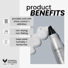 Kenra Curl Glaze Mousse 13 | Curl Control Glaze | All Hair Types | 6.75-Ounce (Pack of 1) Kenra Curl Glaze Mousse 13 | Curl Control Glaze | All Hair Types | 6.75-Ounce (Pack of 1)