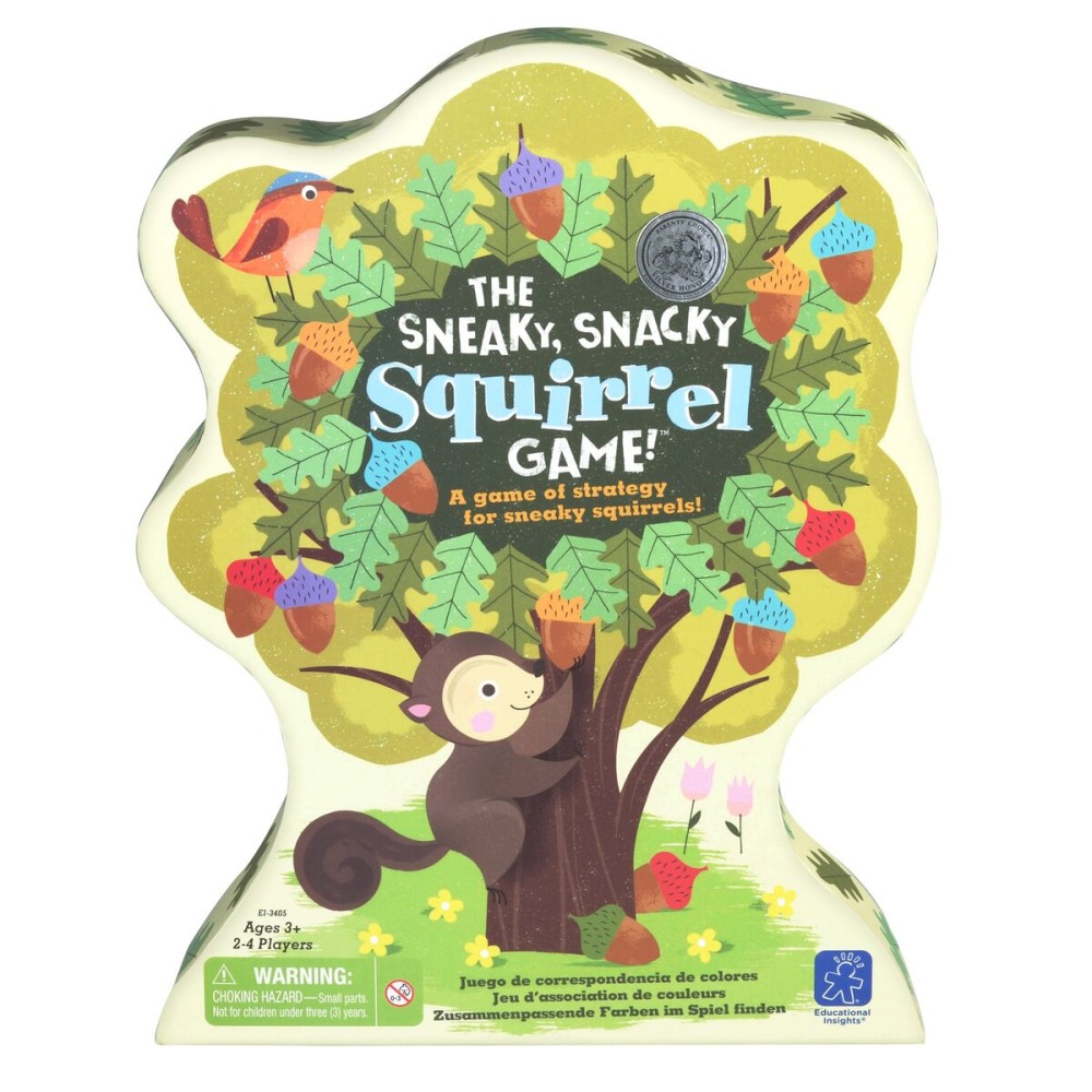Educational Insights The Sneaky, Snacky Squirrel Game - Cute Preschool Board Games for Kids, Toddler Fine Motor Skills, Color Matching Kids Games and Fun Gifts for Girls & Boys Ages 3+ Educational Insights The Sneaky, Snacky Squirrel Game - Cute Preschool Board Games for Kids, Toddler Fine Motor Skills, Color Matching Kids Games and Fun Gifts for Girls & Boys Ages 3+