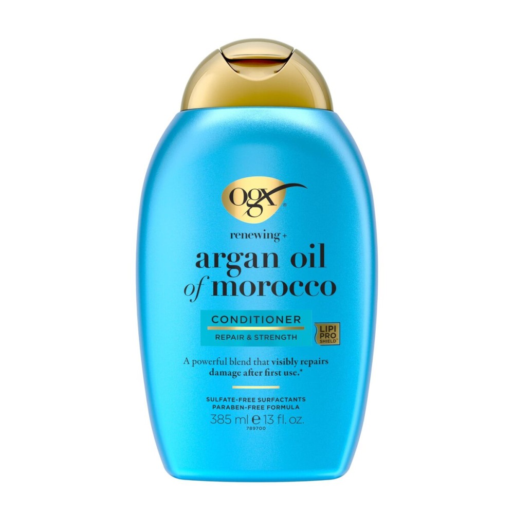 OGX Renewing + Argan Oil of Morocco Conditioner, Repair Conditioner & Argan Oil Helps Strengthen & Repair Dry, Damaged Hair, Paraben-Free, Sulfate-Free Surfactants, 13 fl. oz OGX Renewing + Argan Oil of Morocco Conditioner, Repair Conditioner & Argan Oil Helps Strengthen & Repair Dry, Damaged Hair, Paraben-Free, Sulfate-Free Surfactants, 13 fl. oz