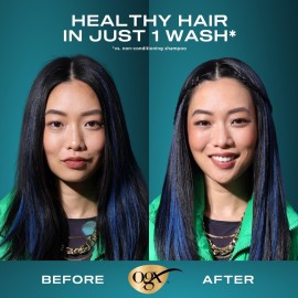 OGX Renewing + Argan Oil of Morocco Shampoo, Damage Repairing Shampoo & Argan Oil to Help Strengthen & Repair Dry, Damaged Hair, Paraben-Free, Sulfate-Free Surfactants, 13 fl. Oz OGX Renewing + Argan Oil of Morocco Shampoo, Damage Repairing Shampoo & Argan Oil to Help Strengthen & Repair Dry, Damaged Hair, Paraben-Free, Sulfate-Free Surfactants, 13 fl. Oz