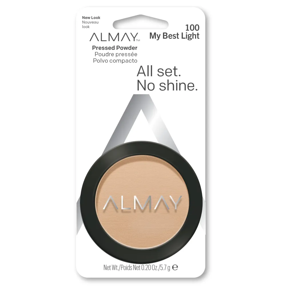 Almay Pressed Powder, Skin Tone Matching, Hypoallergenic, Frageance Free, 100 My Best Light, 0.20 Oz Almay Pressed Powder, Skin Tone Matching, Hypoallergenic, Frageance Free, 100 My Best Light, 0.20 Oz
