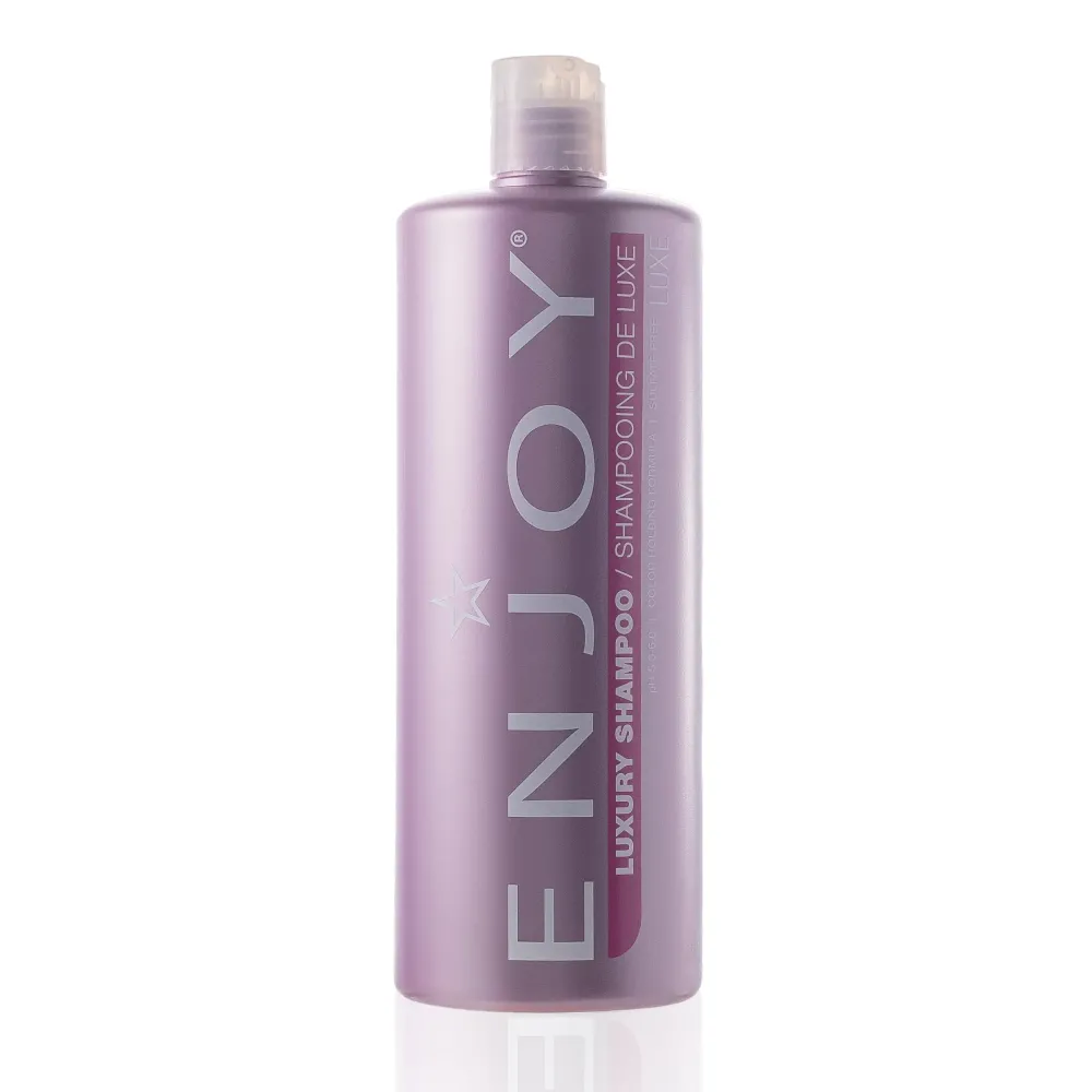 Enjoy Luxury Shampoo - Eliminates Frizz Cleansing Moisturizing Smoothing - Sulfate Free For Thick Coarse or Curly Hair (33.8 Fl Oz) Enjoy Luxury Shampoo - Eliminates Frizz Cleansing Moisturizing Smoothing - Sulfate Free For Thick Coarse or Curly Hair (33.8 Fl Oz)