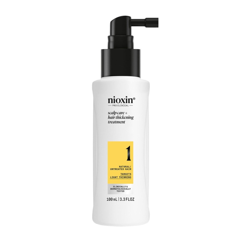 Nioxin Scalp + Hair Thickening System 1 Leave on Treatment | For Natural or Untreated Hair with Light Thinning | 3.4 Fl oz. Nioxin Scalp + Hair Thickening System 1 Leave on Treatment | For Natural or Untreated Hair with Light Thinning | 3.4 Fl oz.
