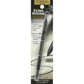 L\'Oreal Paris Extra-Intense Pencil Eyeliner, Black, 0.03 oz; L\'Oreal Paris Extra-Intense Pencil Eyeliner, Black, 0.03 oz;